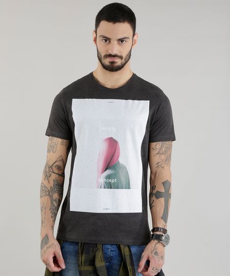 Camiseta--Soul-Empty-Concept-Origin--Cinza-Mescla-Escuro-8577718-Cinza_Mescla_Escuro_1