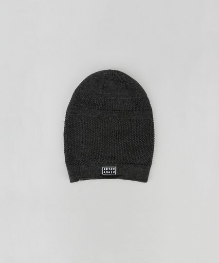 Gorro-em-Trico--Never-Again--Chumbo-8482185-Chumbo_1