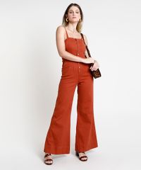 Macacao-de-Sarja-Feminino-Flare-com-Bolsos-Alca-Fina-Cobre-9889643-Cobre_3