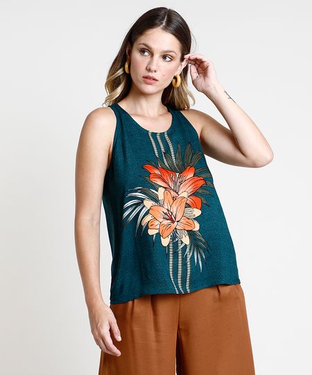 Regata-Feminina-Ampla-Flores-Decote-Redondo-Verde-Escuro-9807318-Verde_Escuro_1 Regata-Feminina-Ampla-Flores-Decote-Redondo-Verde-Escuro-9807318-Verde_Escuro_1