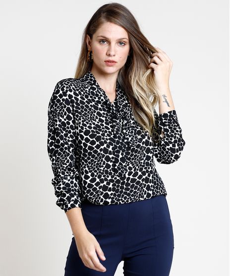 Blusa-Feminina-Estampada-Animal-Print-Manga-Longa-Gola-Laco-Branco-9640766-Branco_1