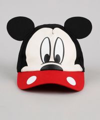 Bone-Infantil-Aba-Curva-Mickey-com-Orelhas-Preto-9888497-Preto_1