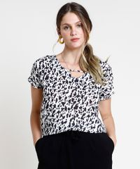 Blusa-Feminina-Estampada-Animal-Print-Manga-Curta-Decote-V-Branco-9902703-Branco_1