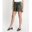 Short-Feminino-em-Moletom-com-Amarracao-Verde-Militar-9867657-Verde_Militar_1