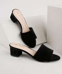 Tamanco-Feminino-Via-Uno-Salto-Medio-em-Veludo-Preto-9836912-Preto_1
