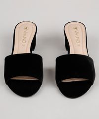 Tamanco-Feminino-Via-Uno-Salto-Medio-em-Veludo-Preto-9836912-Preto_5