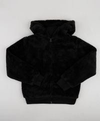 Blusao-Infantil-em-Pelucia-com-Ziper-e-Capuz-Preto-9808280-Preto_1