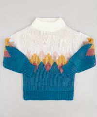 Sueter-Infantil-em-Trico-Xadrez-Gola-Alta-Off-White-9797533-Off_White_1