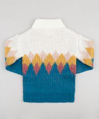 Sueter-Infantil-em-Trico-Xadrez-Gola-Alta-Off-White-9797533-Off_White_2