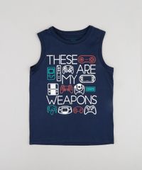 Regata-Infantil--Weapons--Videogame-Azul-Marinho-9883617-Azul_Marinho_1