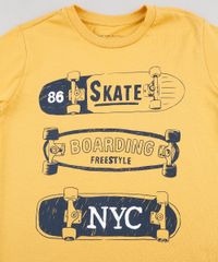 Camiseta-Infantil--Boarding--Skate-Manga-Curta-Mostarda-9883049-Mostarda_3