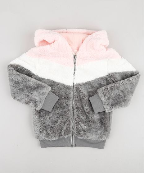 Blusao-Infantil-em-Pelucia-com-Recorte-e-Capuz-Cinza-9808281-Cinza_1