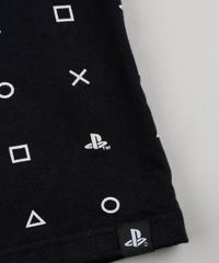 Camiseta-Infantil-Playstation-com-Bolso-Manga-Curta-Preto-9866199-Preto_4