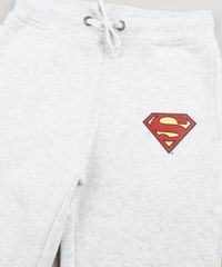 Calca-Infantil-Super-Homem-em-Moletom-Cinza-Mescla-Claro-9790059-Cinza_Mescla_Claro_3