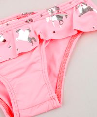 Biquini-Infantil-Estampado-de-Unicornio-Metalizado-com-Babado-Protecao-UV50--Rosa-Neon-9804920-Rosa_Neon_3