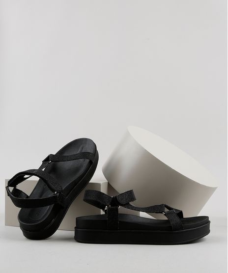Papete-Feminina-Oneself-com-Glitter-Preta-9907811-Preto_1