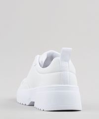 Tênis Branco Feminino Oneself Costas