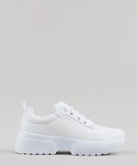 Tênis Branco Feminino Oneself Lateral