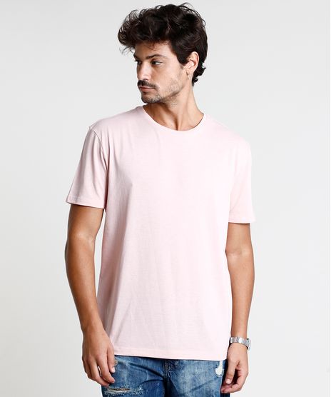 Camiseta-Masculina-Basica-Manga-Curta-Gola-Careca-Rosa-Claro-9602030-Rosa_Claro_1