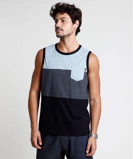 Regata-Masculina-com-Recorte-e-Bolso-Gola-Careca-Verde-Agua-9888730-Verde_Agua_1