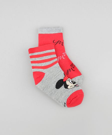 Kit-de-2-Meias-Minnie-Multicor-8598626-Multicor_1 Kit-de-2-Meias-Minnie-Multicor-8598626-Multicor_1