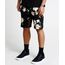 Bermuda-Masculina-Relaxed-em-Moletom-Preta-9891603-Preto_1