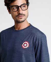 Camiseta-Masculina-Capitao-America-Manga-Curta-Gola-Careca-Azul-Escuro-9847679-Azul_Escuro_4