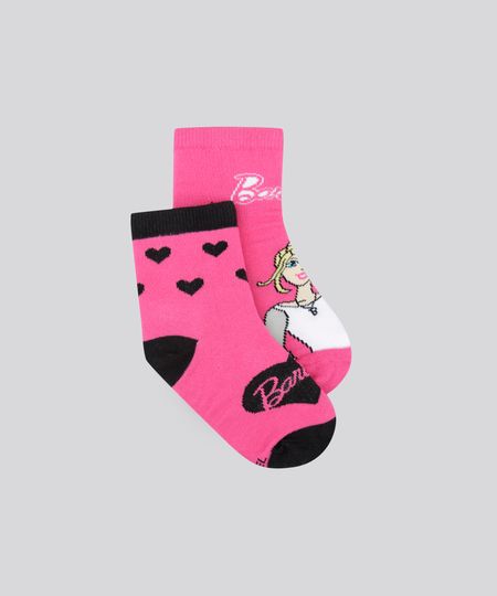 Kit-de-2-Meias-Barbie-Multicor-8600263-Multicor_1 Kit-de-2-Meias-Barbie-Multicor-8600263-Multicor_1