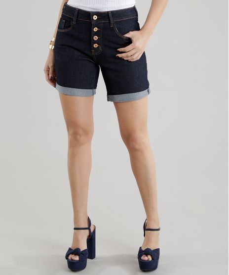 Bermuda-Jeans-Comfort-Azul-Escuro-8612146-Azul_Escuro_1
