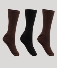 Kit-de-3-Meias-Masculinas-Cano-Alto-Caneladas-Multicor-9127549-Multicor_1