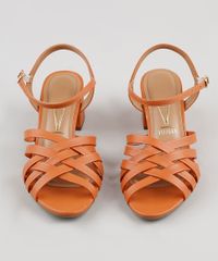 Sandalia-Feminina-Vizzano-Salto-Medio-Grosso--Caramelo-9849929-Caramelo_5