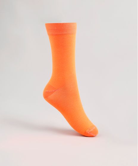 Meia-Masculina-Cano-Alto-Laranja-Neon-9788482-Laranja_Neon_1