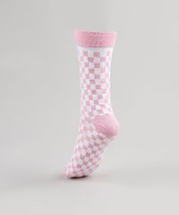 Meia-Masculina-Cano-Alto-Estampada-Quadriculada--Rosa-Claro-9787857-Rosa_Claro_2