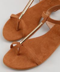 Rasteirinha-Feminina-em-Suede-Caramelo-8856320-Caramelo_3
