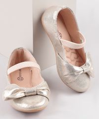Sapatilha-Infantil-Baby-Club-com-Laco-e-Brilho-Dourada-9509820-Dourado_1
