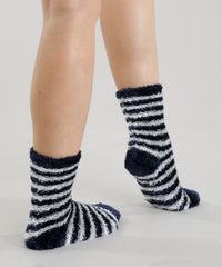 Kit-de-2-Meias-em-Plush-Azul-Marinho-8504184-Azul_Marinho_3 Kit-de-2-Meias-em-Plush-Azul-Marinho-8504184-Azul_Marinho_3