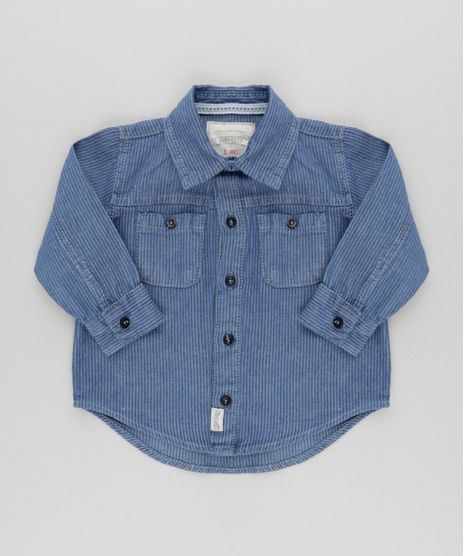 Camisa-Jeans-Listrada-Azul-Medio-8575653-Azul_Medio_1