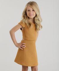 Vestido-Texturizado-com-Recortes-Caramelo-8618535-Caramelo_1 Vestido-Texturizado-com-Recortes-Caramelo-8618535-Caramelo_1