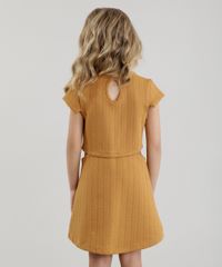 Vestido-Texturizado-com-Recortes-Caramelo-8618535-Caramelo_2 Vestido-Texturizado-com-Recortes-Caramelo-8618535-Caramelo_2
