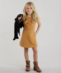 Vestido-Texturizado-com-Recortes-Caramelo-8618535-Caramelo_3 Vestido-Texturizado-com-Recortes-Caramelo-8618535-Caramelo_3