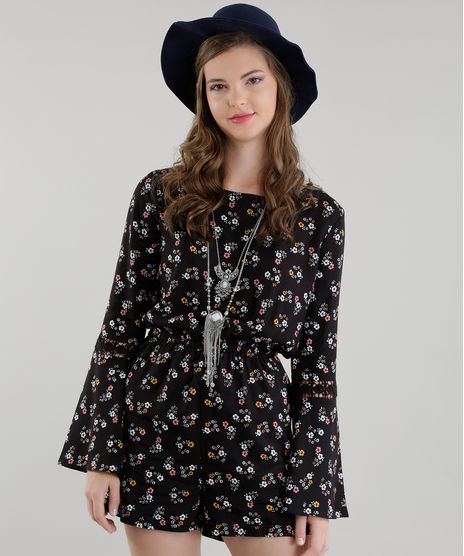 Macaquinho-Estampado-Floral-Preto-8446077-Preto_1