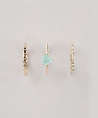 Kit-de-3-Aneis-Femininos-Folheados-com-Pedra-Zirconia-Dourado-9883543-Dourado_4