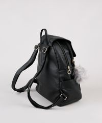 Mochila-Feminina-com-Pompom-Preta-8505200-Preto_4