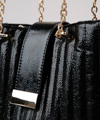 Bolsa-Feminina-Shoulder-em-Verniz-com-Textura-e-Corrente-Preta-9769778-Preto_6