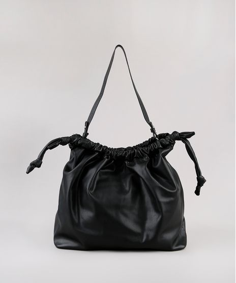 Bolsa-Feminina-Shoulder-Grande-com-No-Preta-9632385-Preto_1