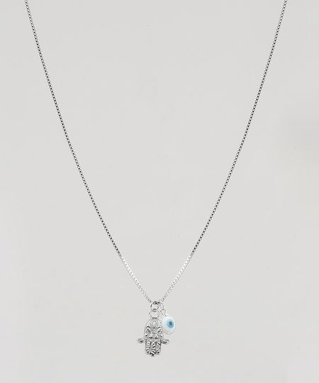 Colar-Feminino-Folheado-com-Pingentes-Mao-De-Fatima-Prateado-9883544-Prateado_1 Colar-Feminino-Folheado-com-Pingentes-Mao-De-Fatima-Prateado-9883544-Prateado_1