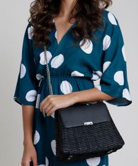 Bolsa-Feminina-de-Palha-Media-Alca-Transversal-com-Corrente-Preta-9615004-Preto_3