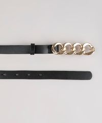 Cinto-Feminino-com-Fivela-de-Corrente-Preto-9858682-Preto_1