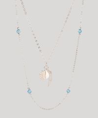 Kit-de-2-Colares-Femininos-com-Pingente-e-Pedras-Zirconias-Dourado-9883529-Dourado_1
