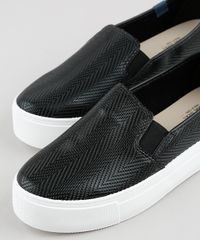 Tenis-Slip-On-Feminino-Moleca-Flatform-Texturizado--Preto-9637972-Preto_3